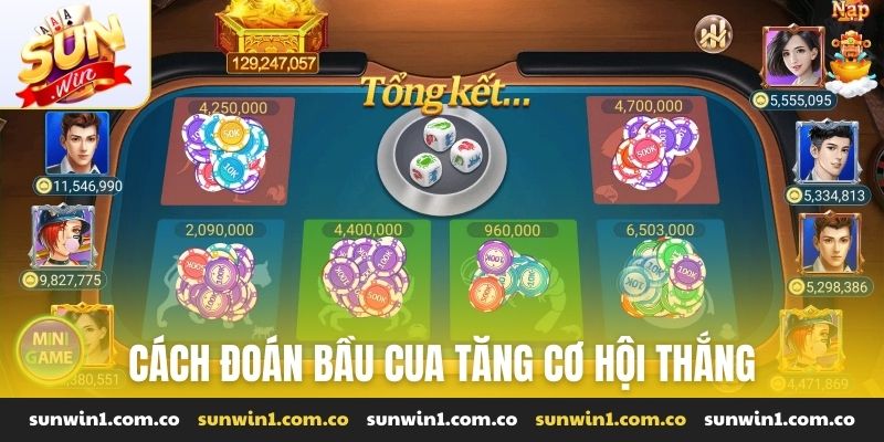 Cách đoán bầu cua tăng cơ hội thắng