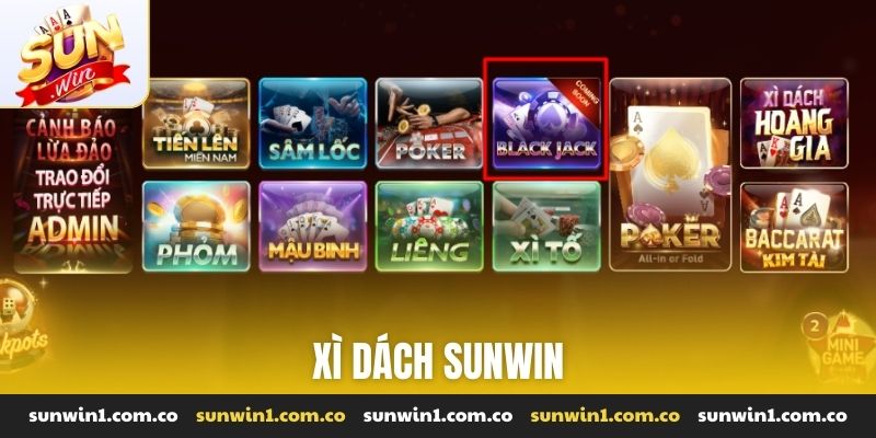 Xì dách Sunwin